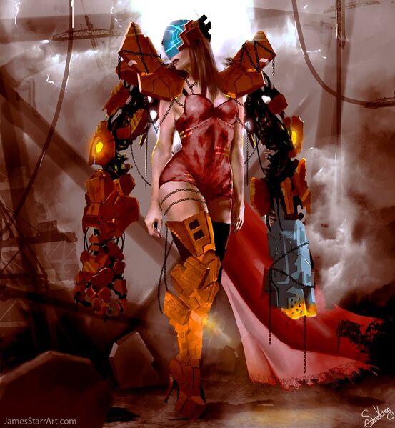 File:1024x1110 5805 Robo Girl 2d sci fi girl woman cyborg robot picture image digital art.jpg