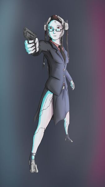 File:Secretary - bodyguard robot by drxjekil.jpg