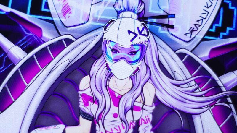File:Cyberpunk Mechagirl by DeadlyKawaii.jpg