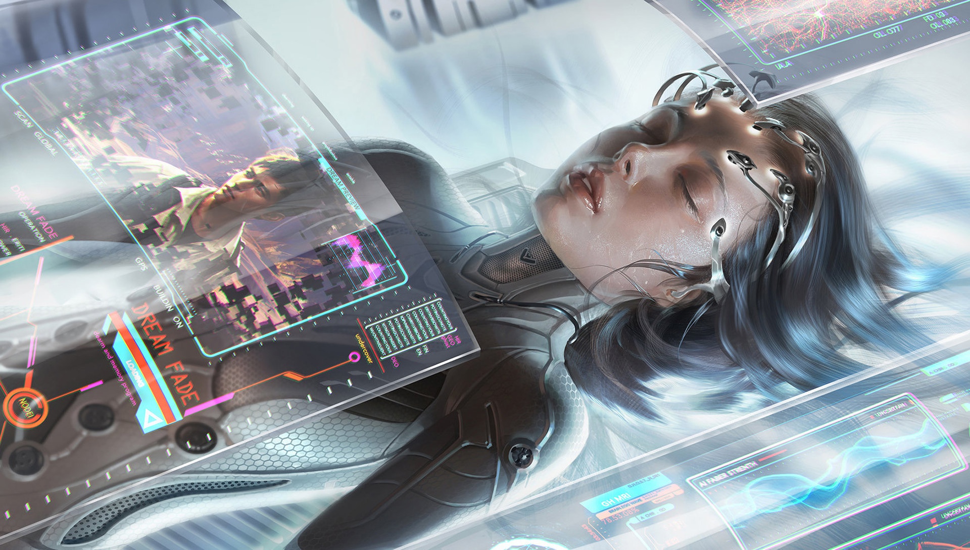 Последняя версия future. Биочип киберпанк 2077. Нейроинтерфейс Cyberpunk 2077. Sci Fi киберпанк. Биочип киберпанк.