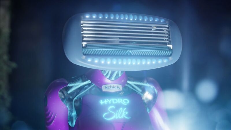 File:Schick Hydro Silk Robot Razor Commercial Serum 19.jpg