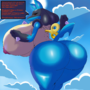 Thumbnail for File:Beach Wind Up Lucario.png