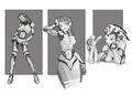 Robot Ladies by adamski1616 on DeviantArt.
