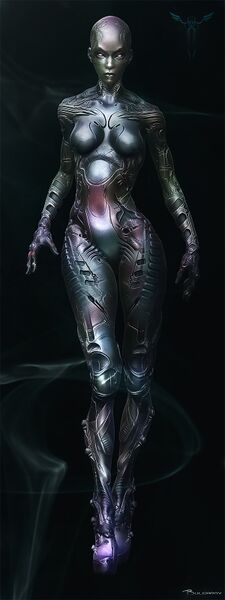File:600x1600 4745 Robogirl 3d sci fi cyborg girl woman cyberpunk picture image digital art.jpg
