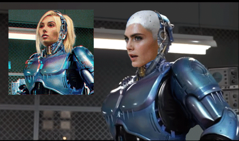 File:Cara and the unknown cyborg.gif