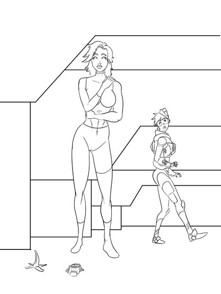 File:Mercyquin & Tracer 1 (WIP).jpg