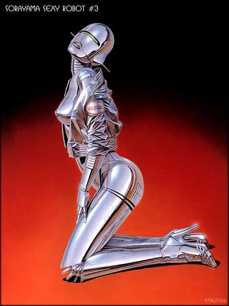 File:Sorayama Sexy Robot 3.jpg