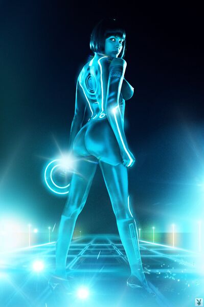 File:574527 - Playboy Quorra Tron Tron Legacy cosplay.jpg