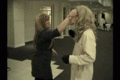 Sybil the Fembot 2 faceoff.gif