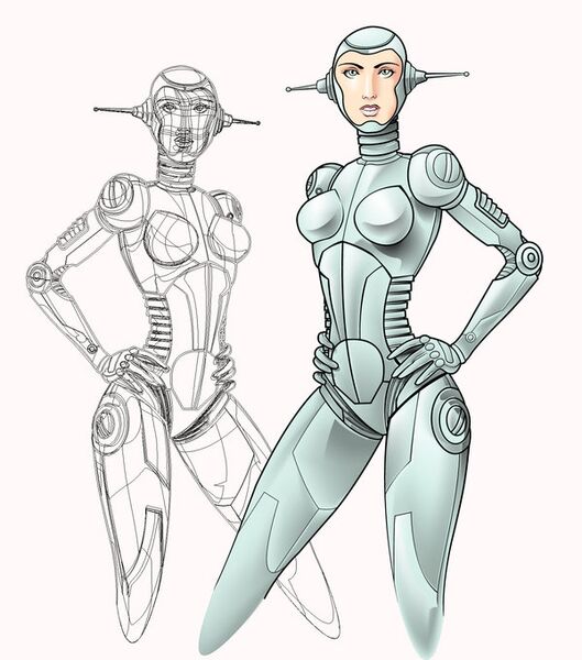 File:Robotgirl by alexpernett.jpg