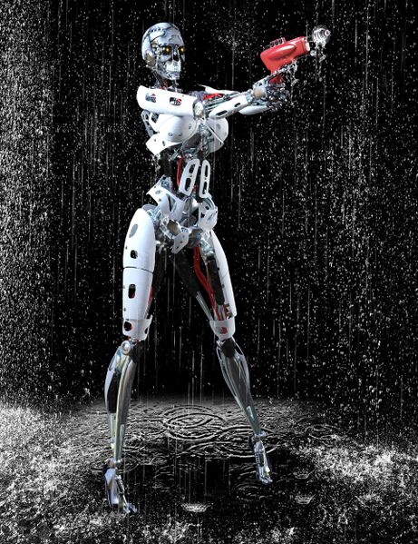 File:Cyborg in Rain by Andrea Taliento.jpg