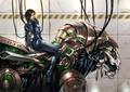 1600x1131 6388 Ready 2 Ride 2d illustration sci fi woman female cyborg robot picture image digital art.jpg