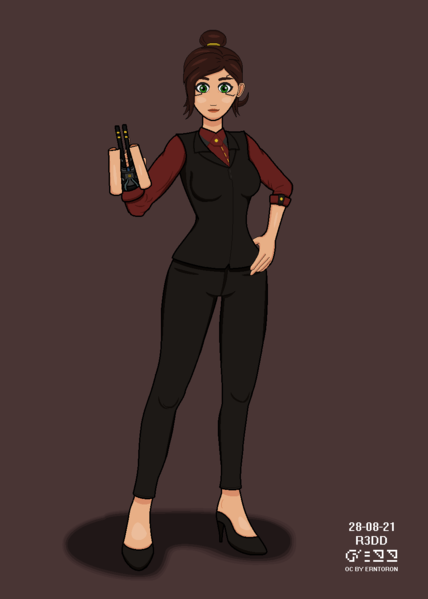 File:Claire Art Trade (Arm Cannon).png